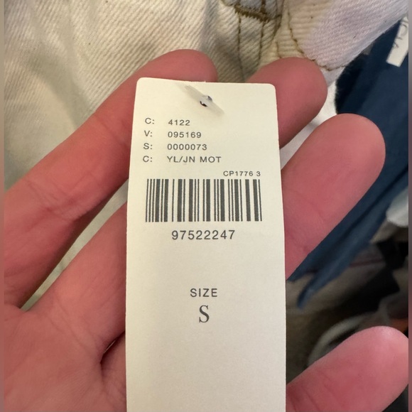 NWT Anthropologie Pilcro Pull-On High-Rise Wide-Leg Jeans - small * RARE * - Picture 10 of 10